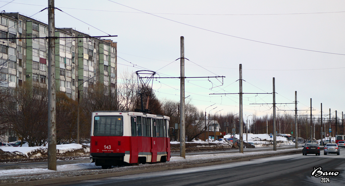 Череповец, 71-605А № 143; Череповец — Трамвайные линии