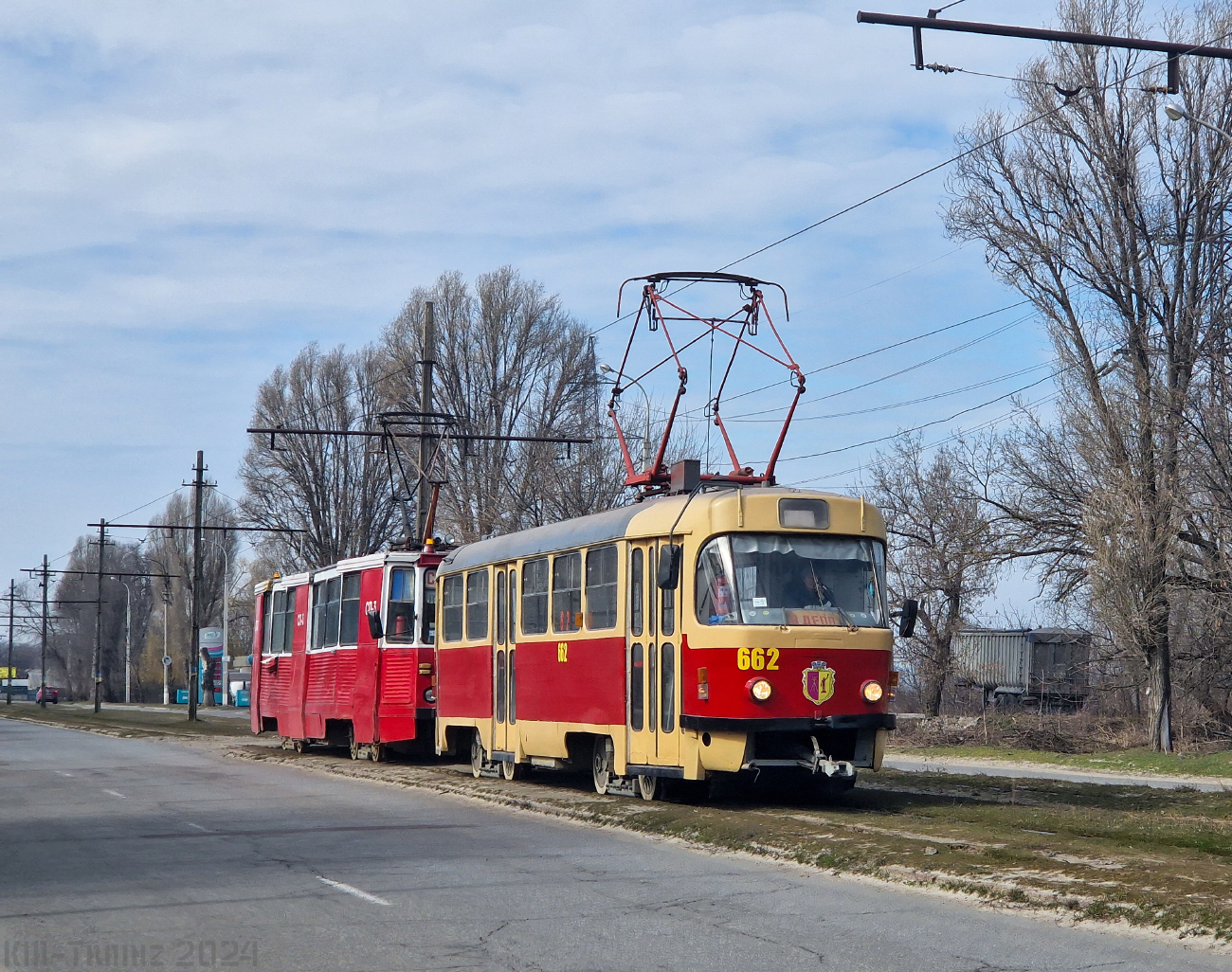 Каменское, Tatra T3SUCS № 662