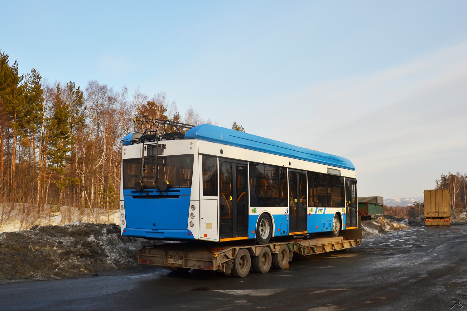 Novosibirsk, UTTZ-6241.01 “Gorozhanin” č. 3526; Ufa — New BTZ trolleybuses; Novosibirsk — New trolleybuses