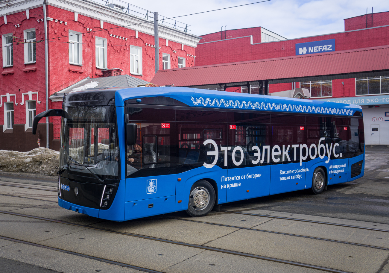 Moskva — Electrobuses without numbers