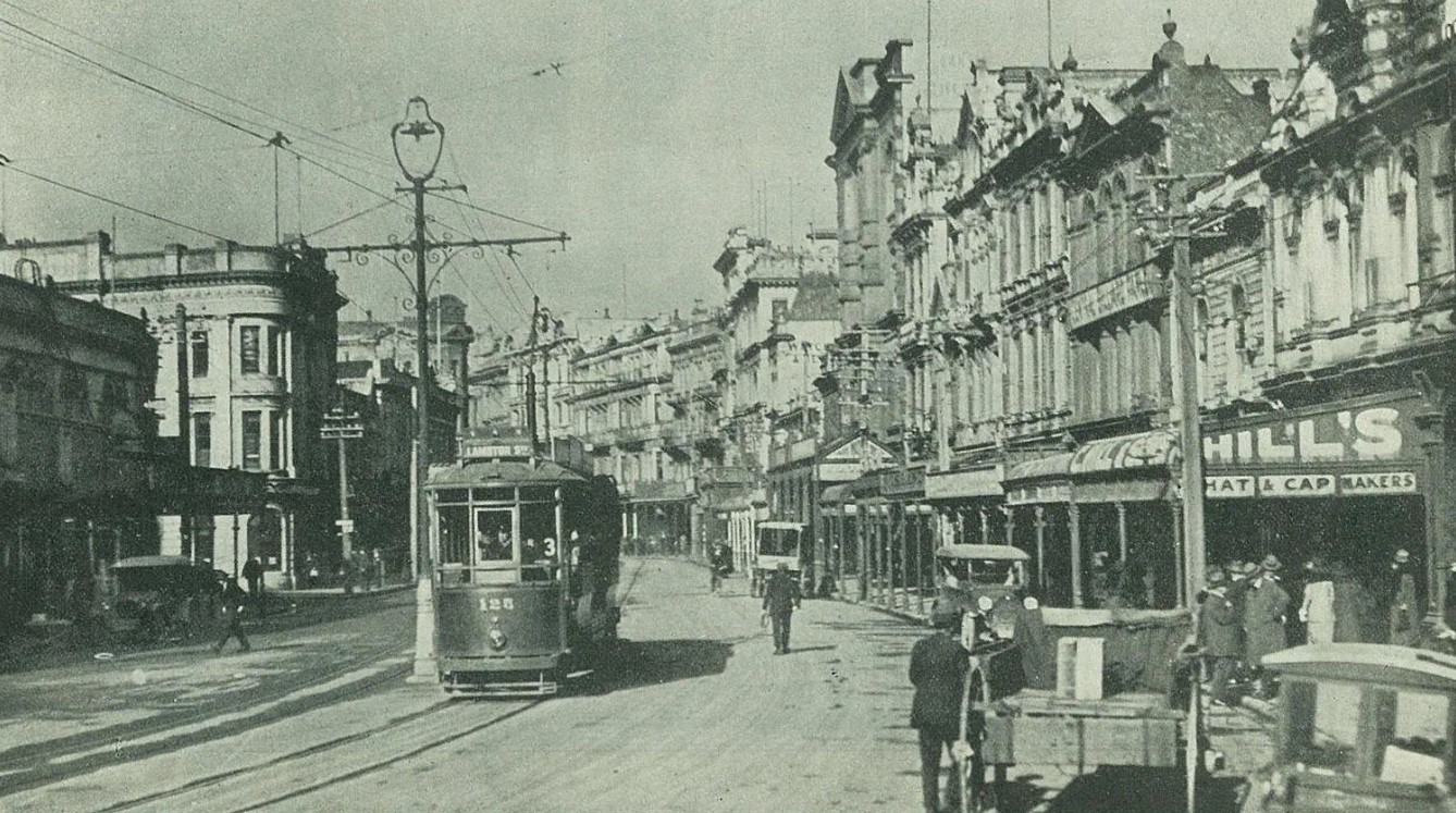 Wellington, Wellington City Tramways Company Ltd č. 125; Wellington — Old photos