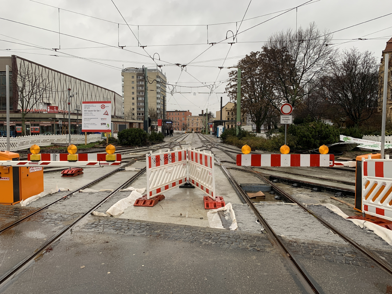 Котбус — Трамвайные линии и инфраструктура