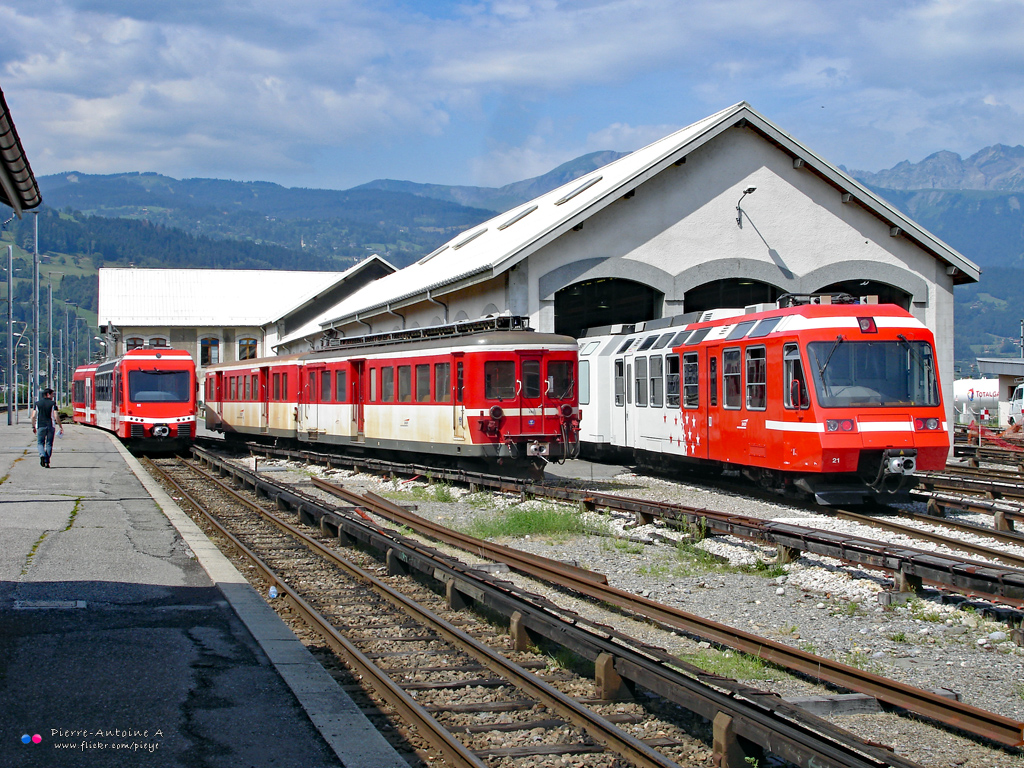 Région de montagne de Savoie, 4-axle motor car № 606; Région de montagne de Savoie, Z 800 № 821/22