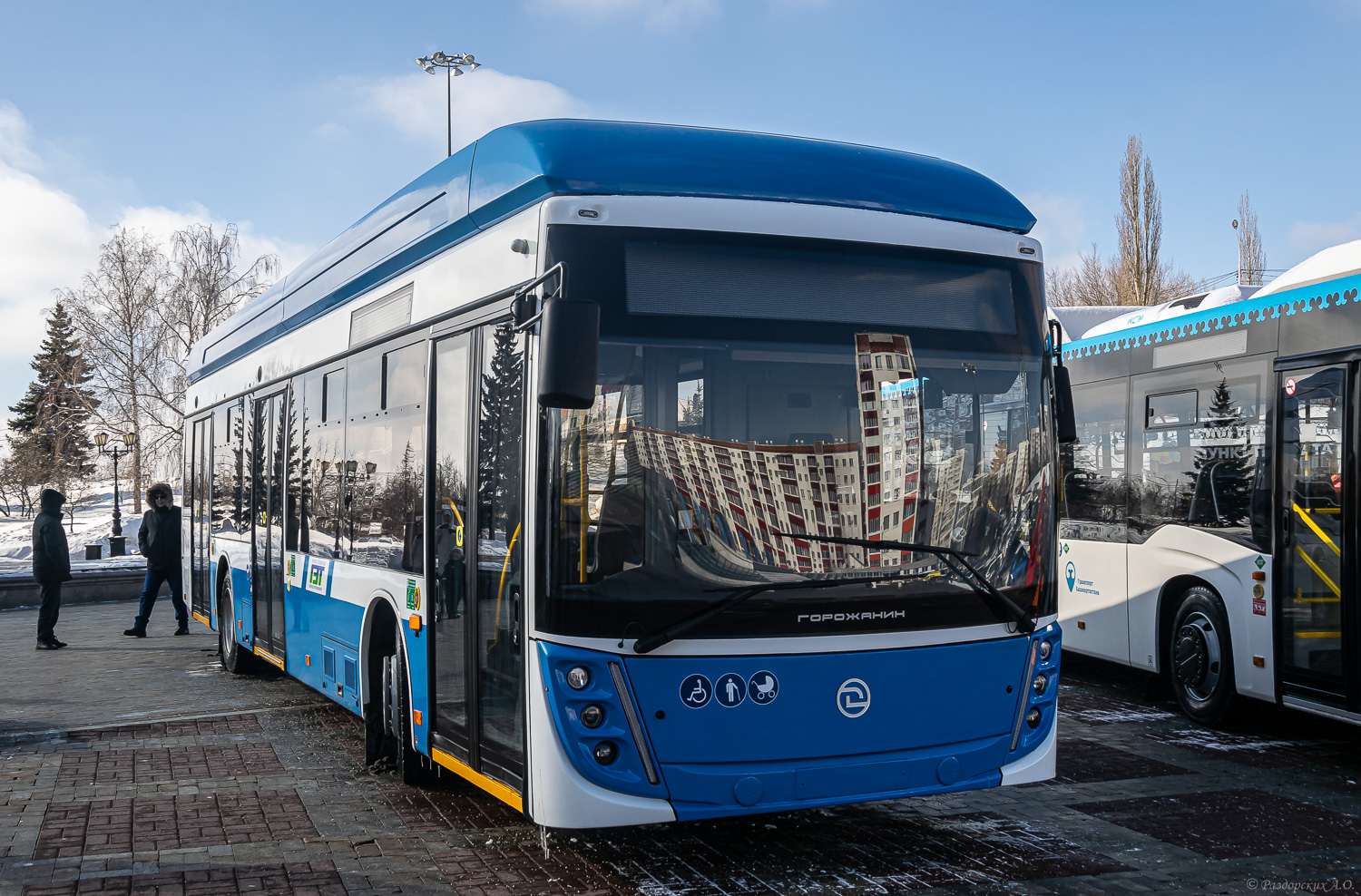 Oufa — New BTZ trolleybuses; Novossibirsk — New trolleybuses