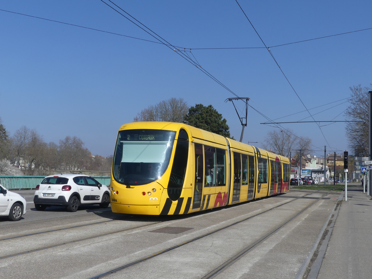 Mulhouse, Alstom Citadis 302 # 2027