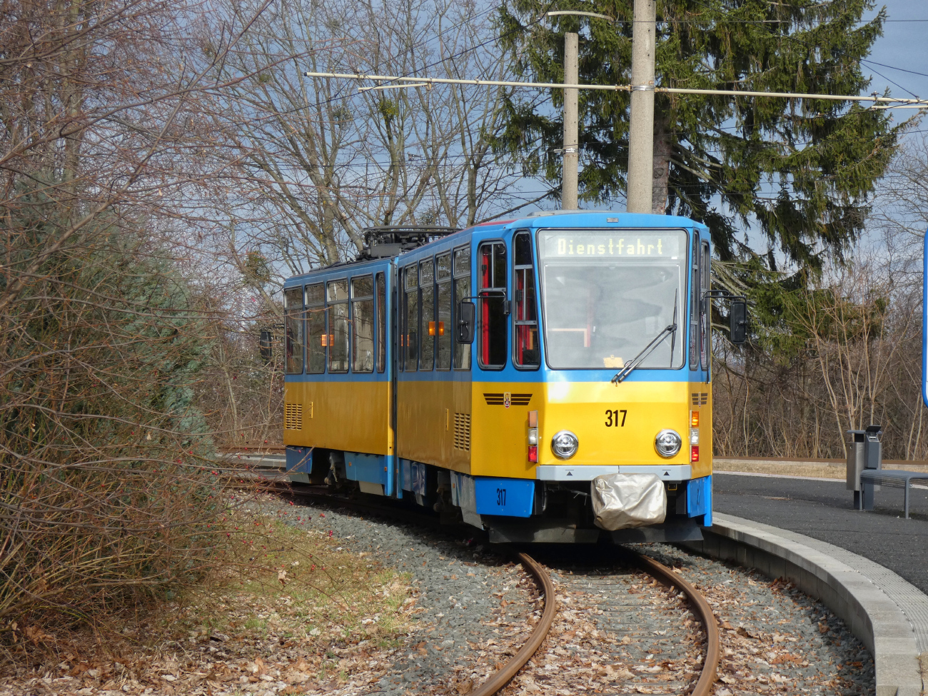 Гота, Tatra KT4DC-Z № 317