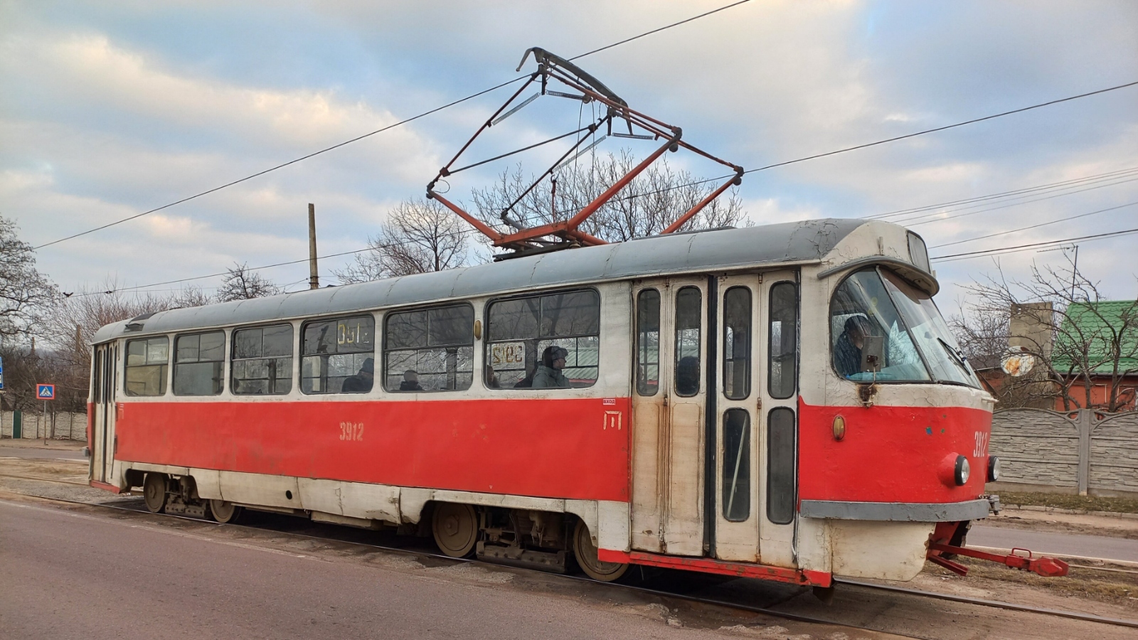 Doneckas, Tatra T3SU (2-door) nr. 3912