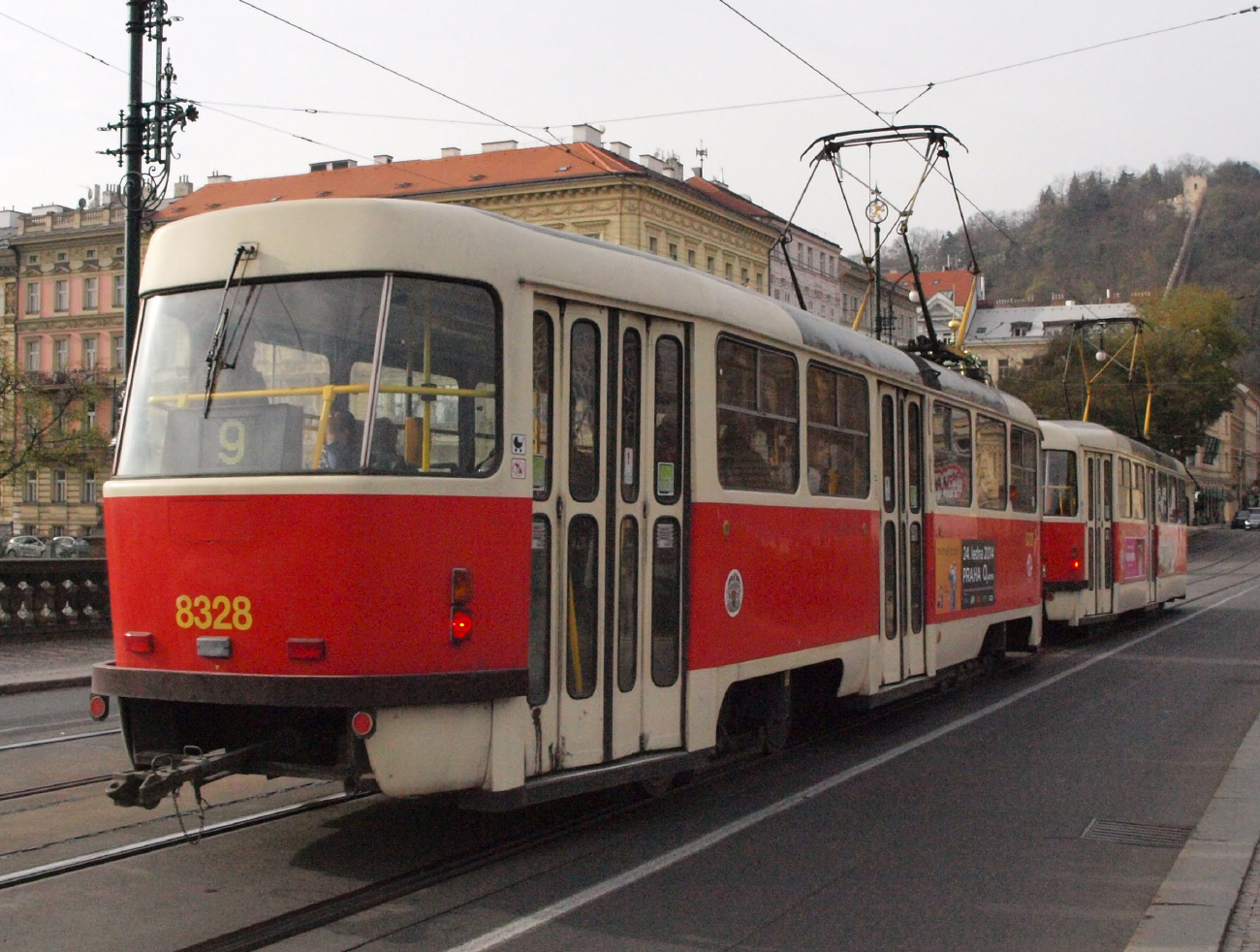 Прага, Tatra T3R.P № 8328