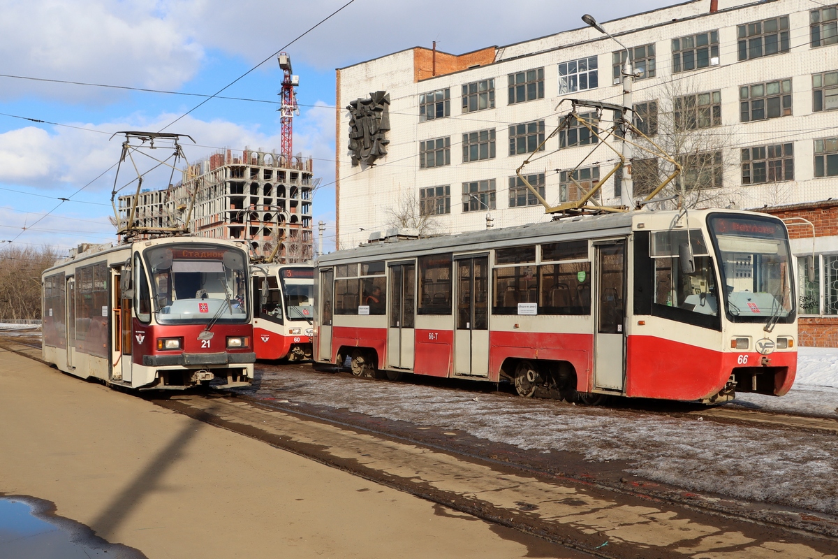 Тула, 71-407 № 21; Тула, 71-619КТ № 66