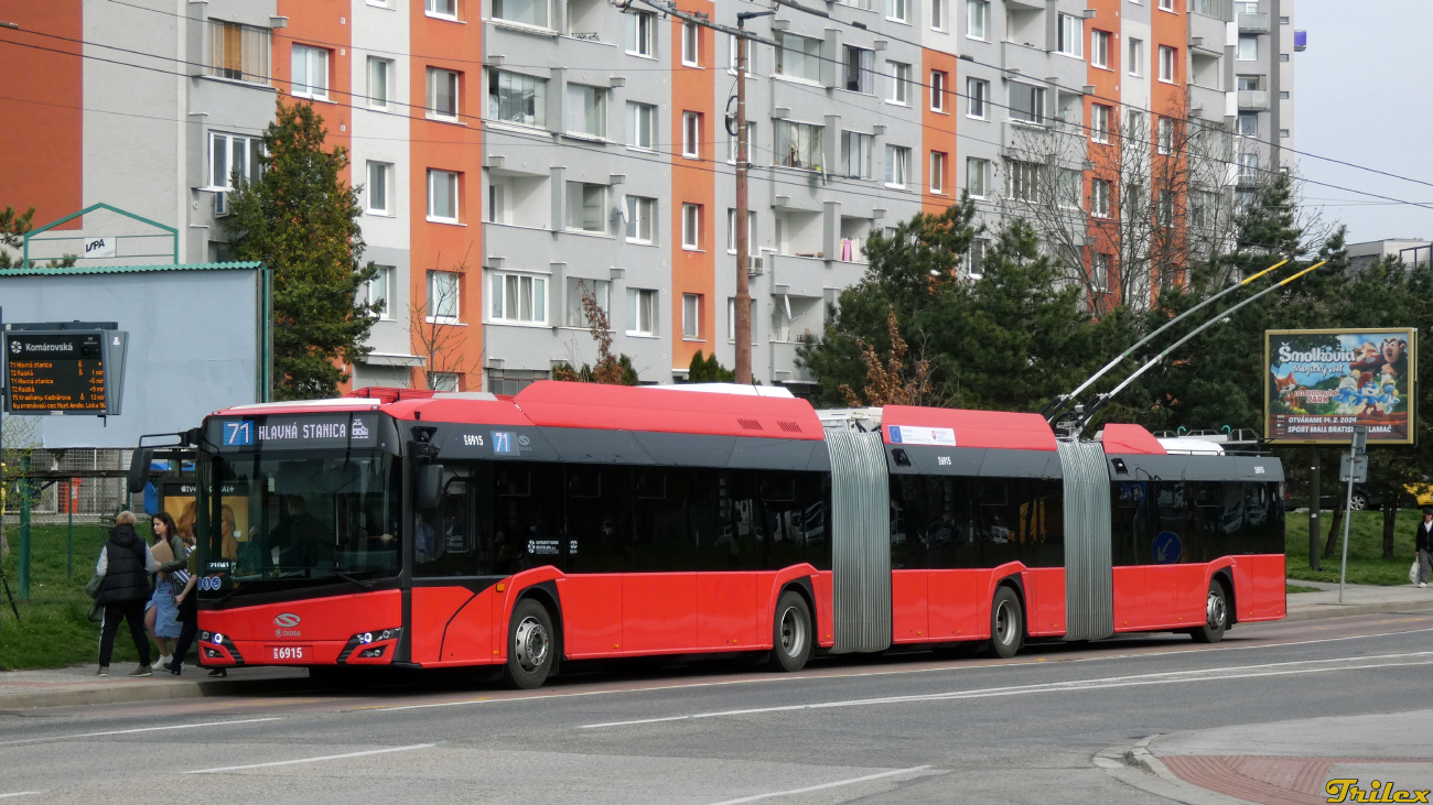 Братислава, Škoda-Solaris 24m (Škoda 38Tr) № 6915