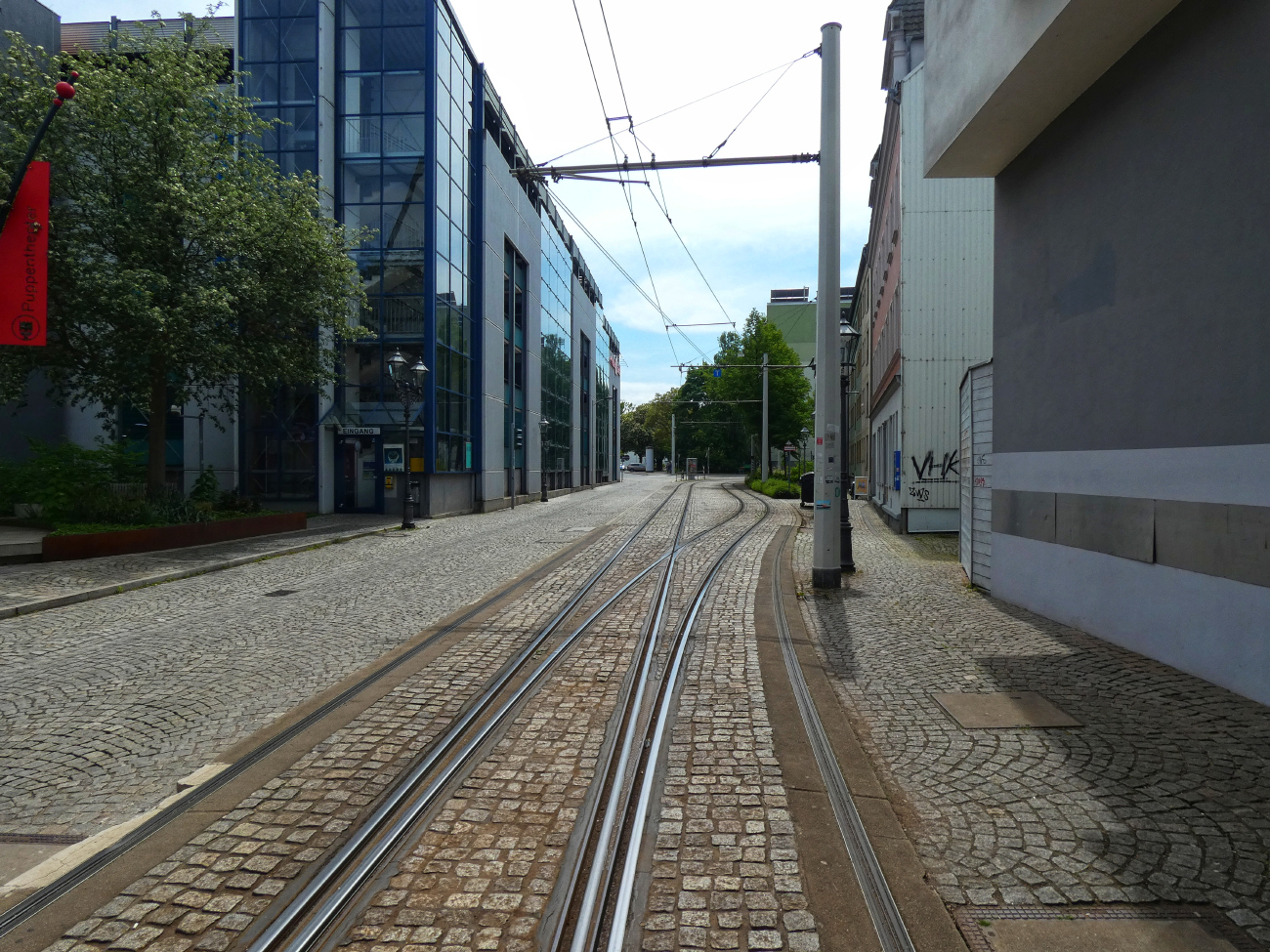 Цвиккау — Трамвайный линии и инфраструктура