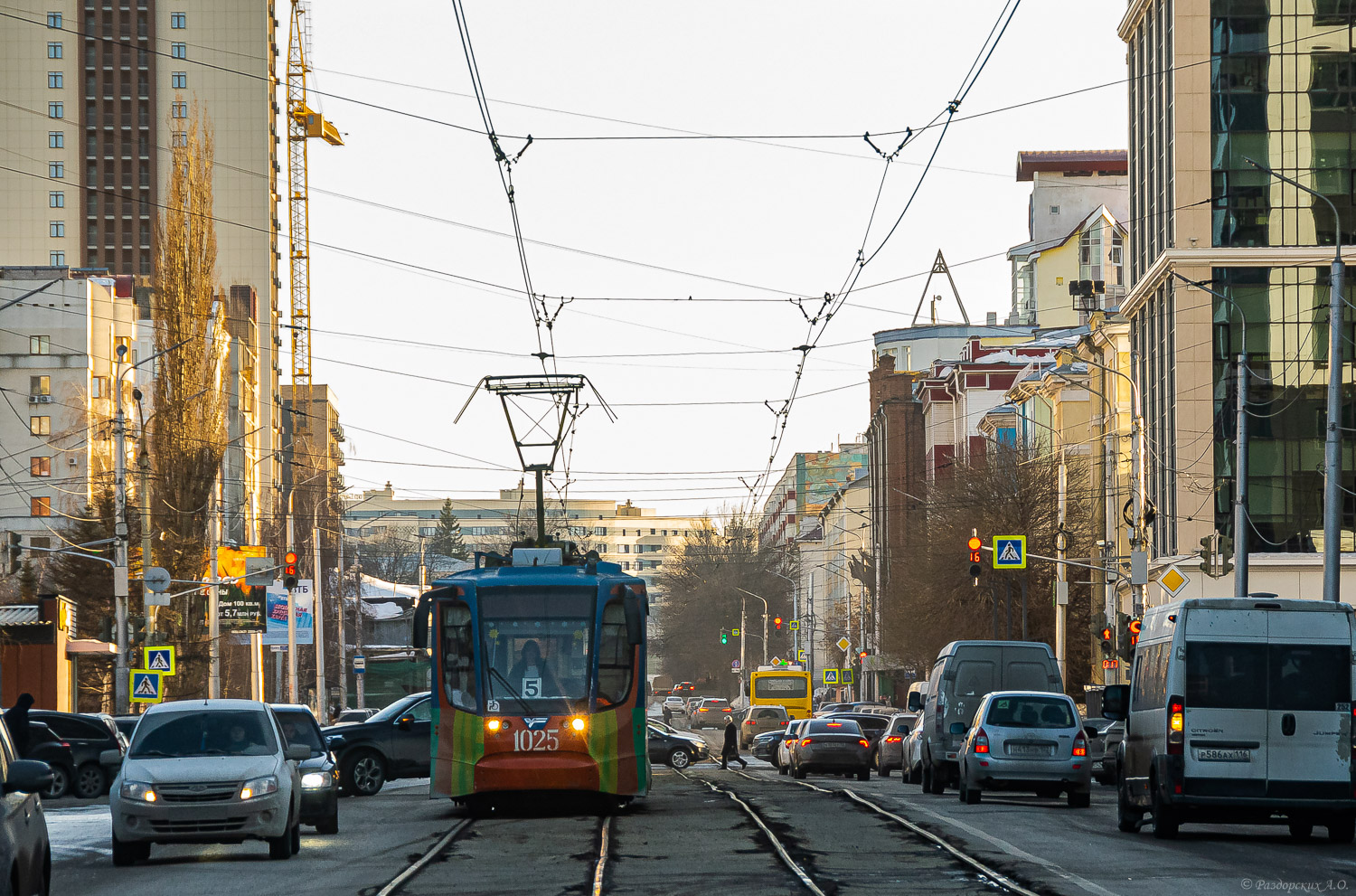 Уфа — Трамвайная сеть — юг