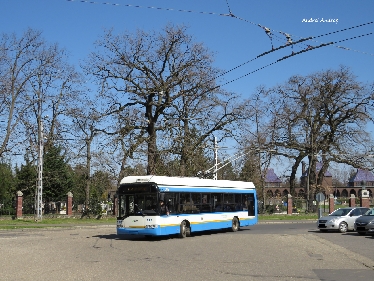 Дебрецен, Solaris Trollino II 12 Ganz-Škoda D № 385