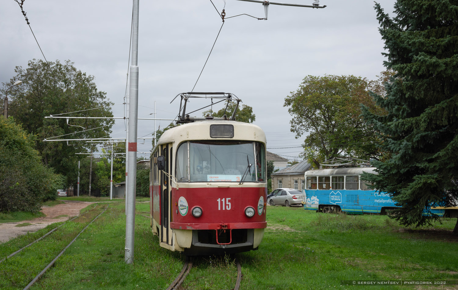 Пятигорск, Tatra T3SU № 115