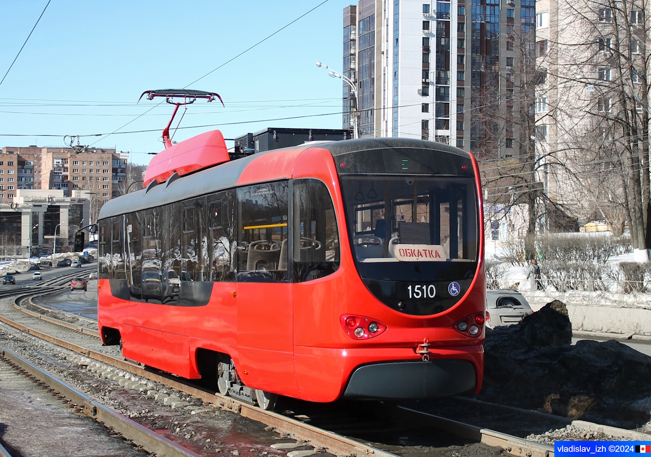 Ижевск, Tatra T3K-Иж-Н № 1510; Ижевск — Новые трамваи