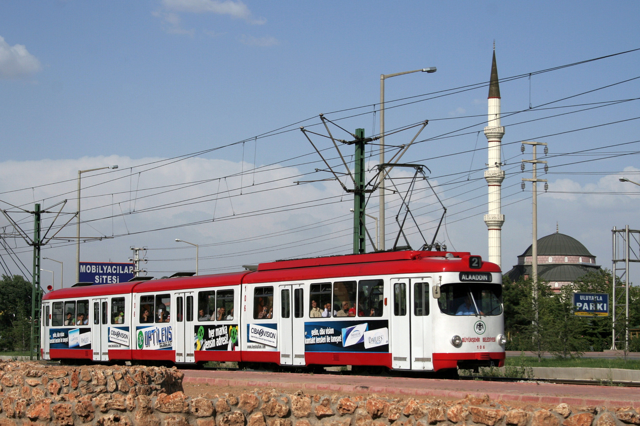 Konya, Duewag GT8 nr. 106