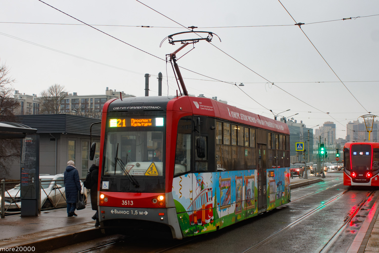 Санкт-Петербург, ЛМ-68М3 № 3513