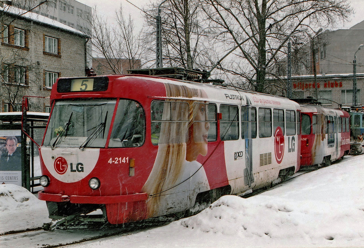 Рига, Tatra T3A № 4-2141
