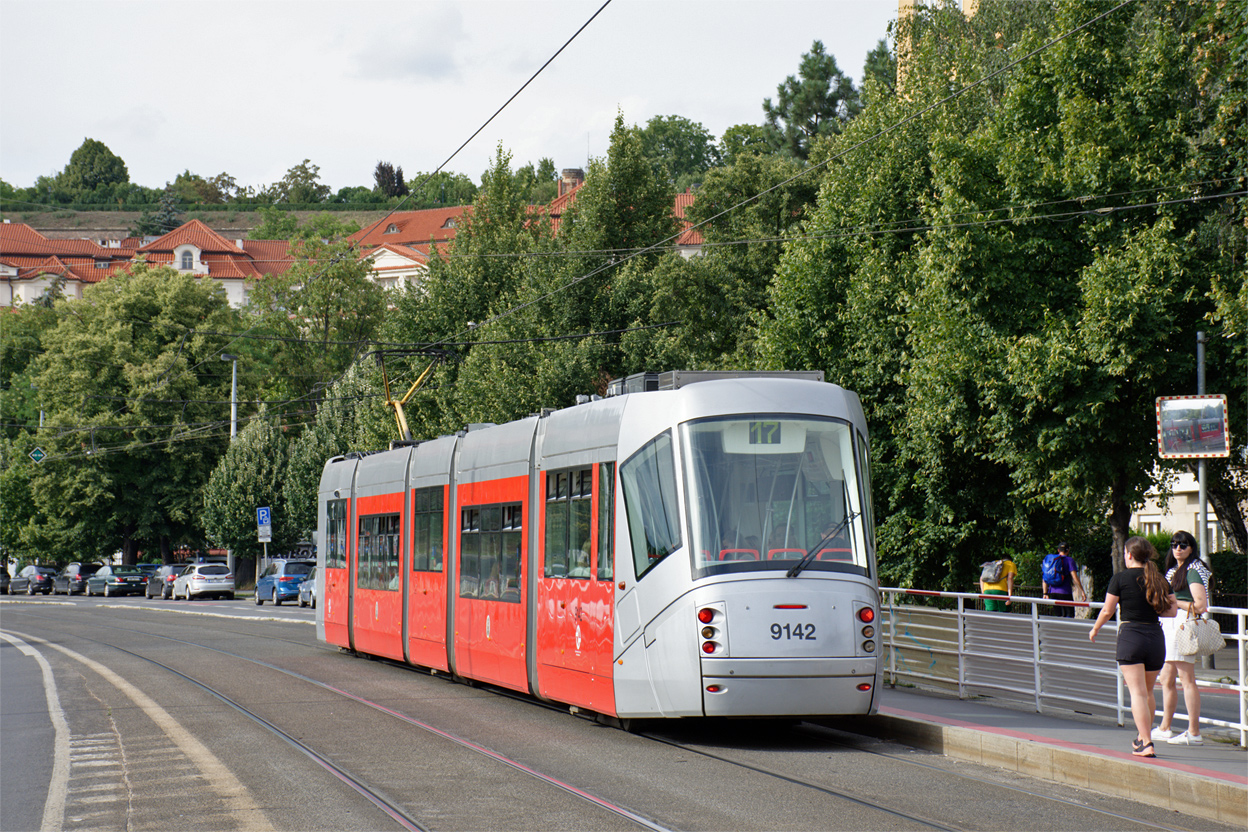 Прага, Škoda 14T Elektra № 9142