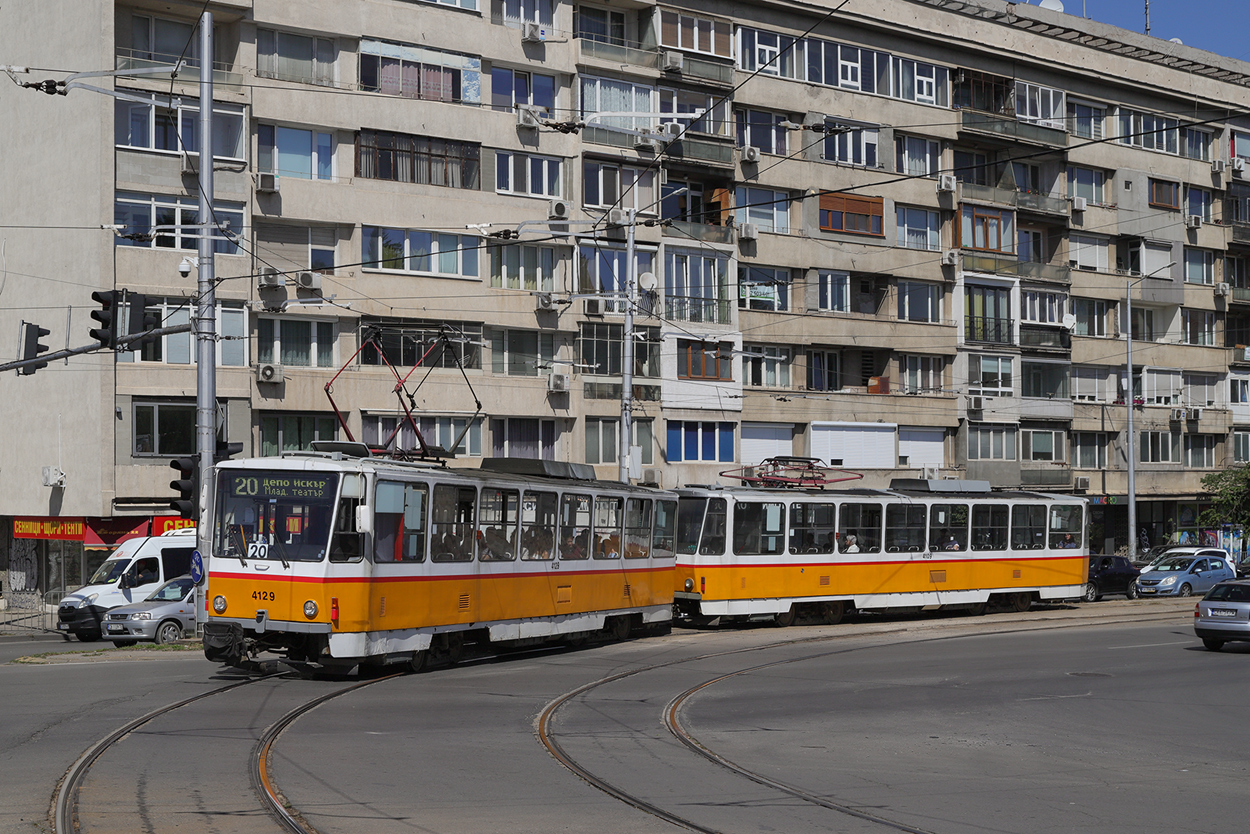 София, Tatra T6B5B № 4129