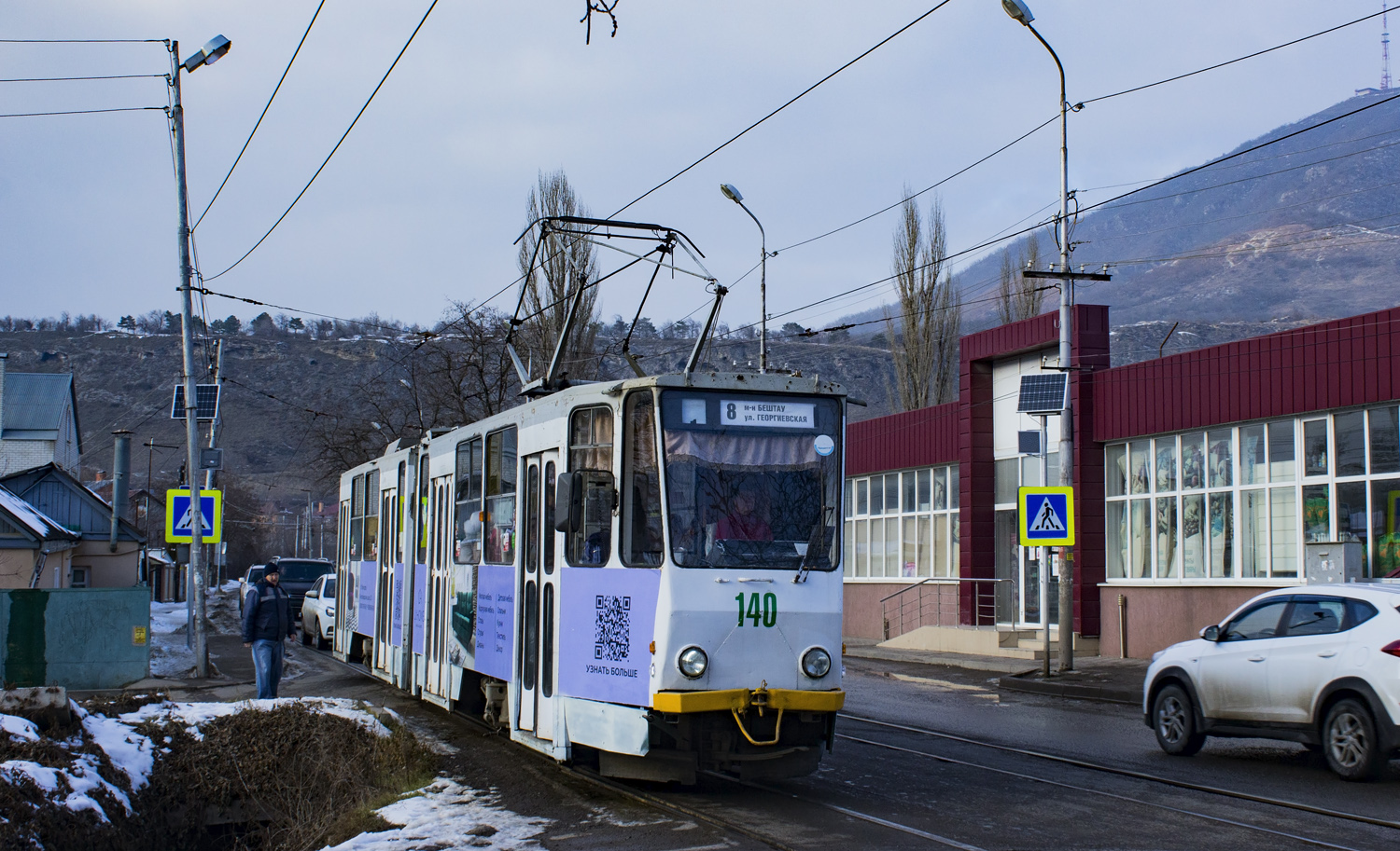 Пятигорск, Tatra KT4SU № 140