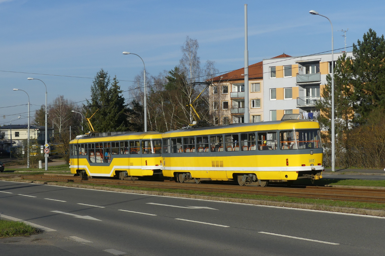 Пльзень, Tatra T3R.P № 257