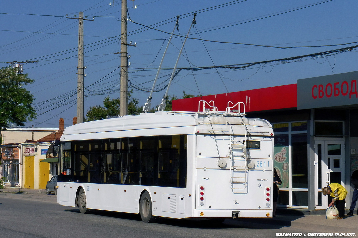 Крымский троллейбус, Тролза-5265.03 «Мегаполис» № 2811