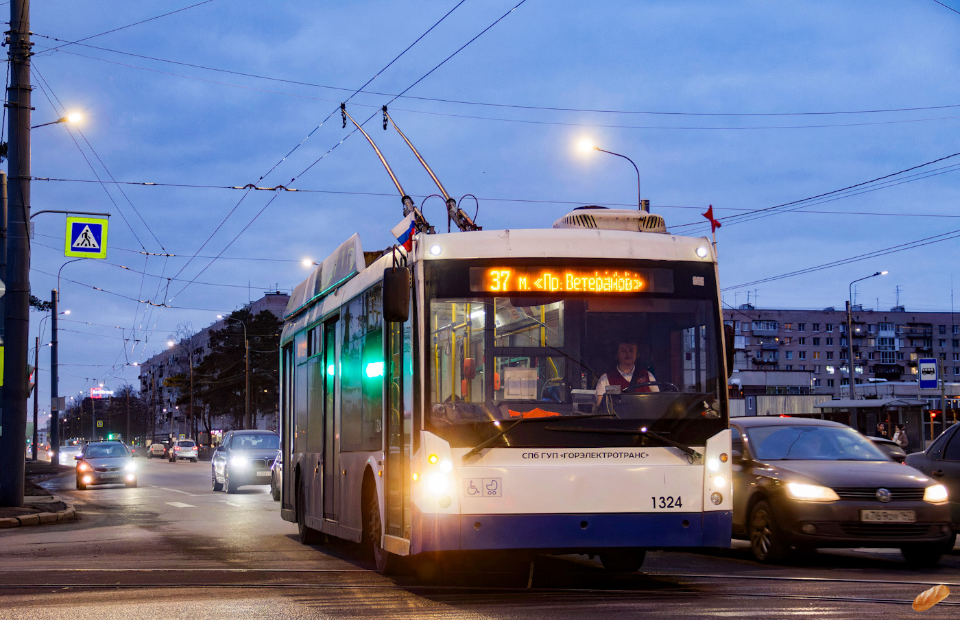 Санкт-Петербург, Тролза-5265.00 «Мегаполис» № 1324