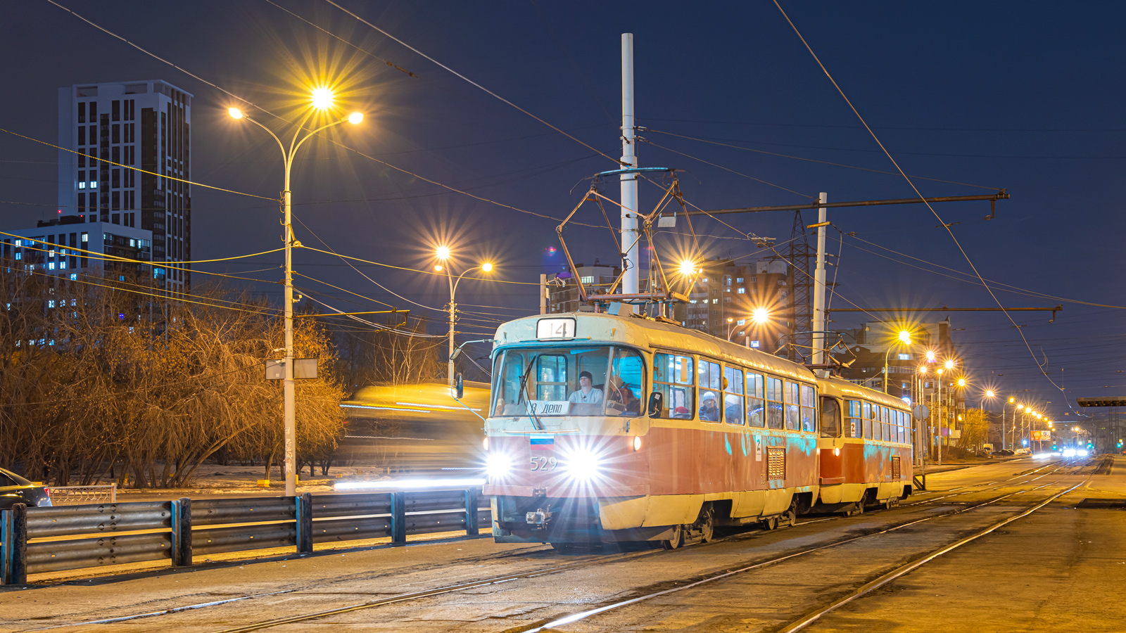 Екатеринбург, Tatra T3SU (двухдверная) № 529