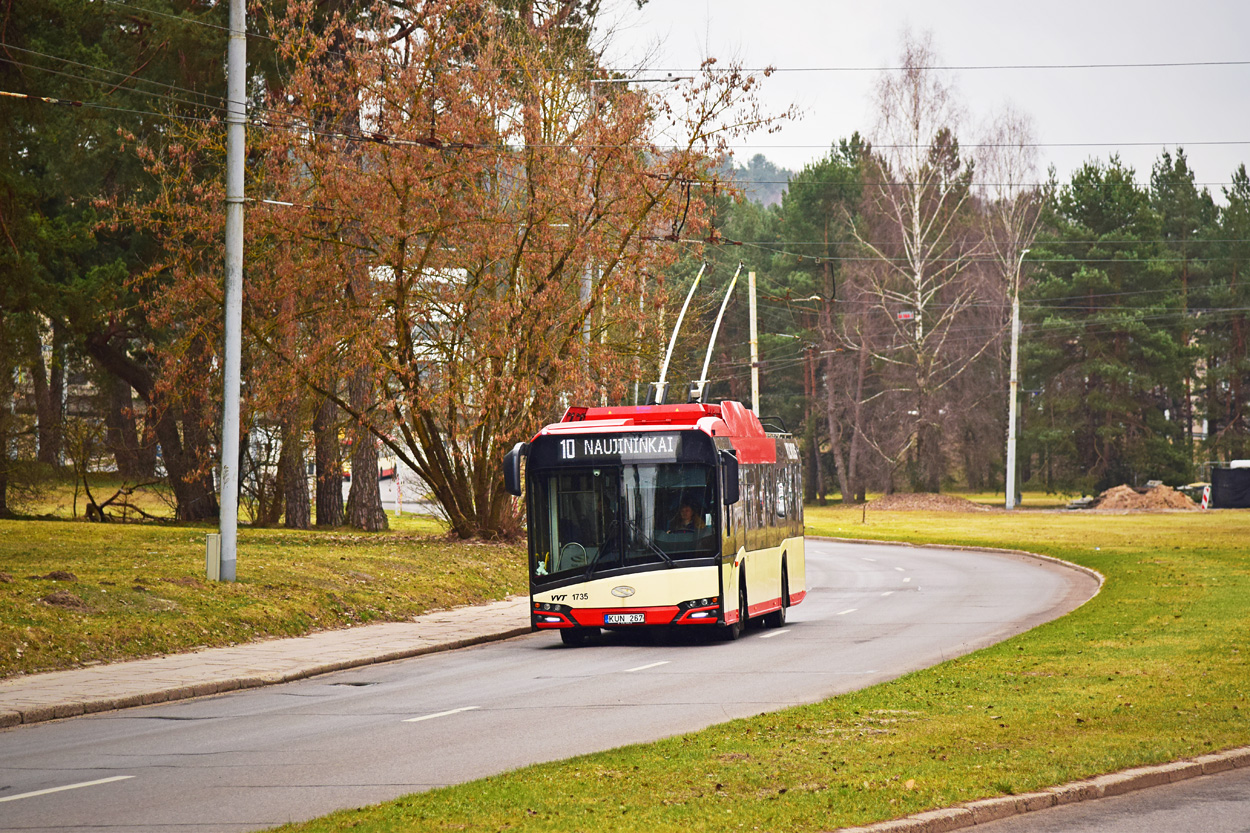 Вильнюс, Solaris Trollino IV 12 Škoda № 1735