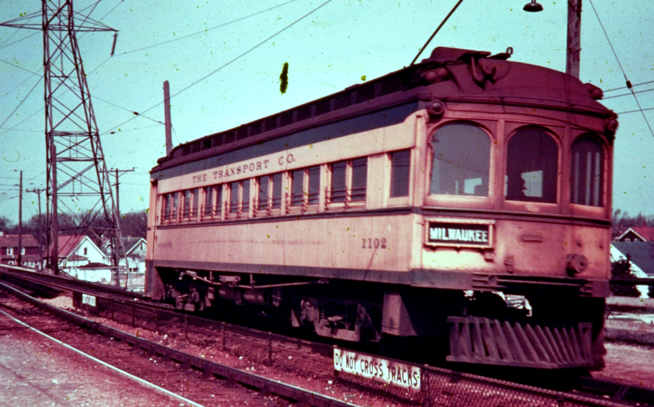 Милуоки, Интерурбан Cincinnati моторный № 1102; Милуоки — Старые фотографии