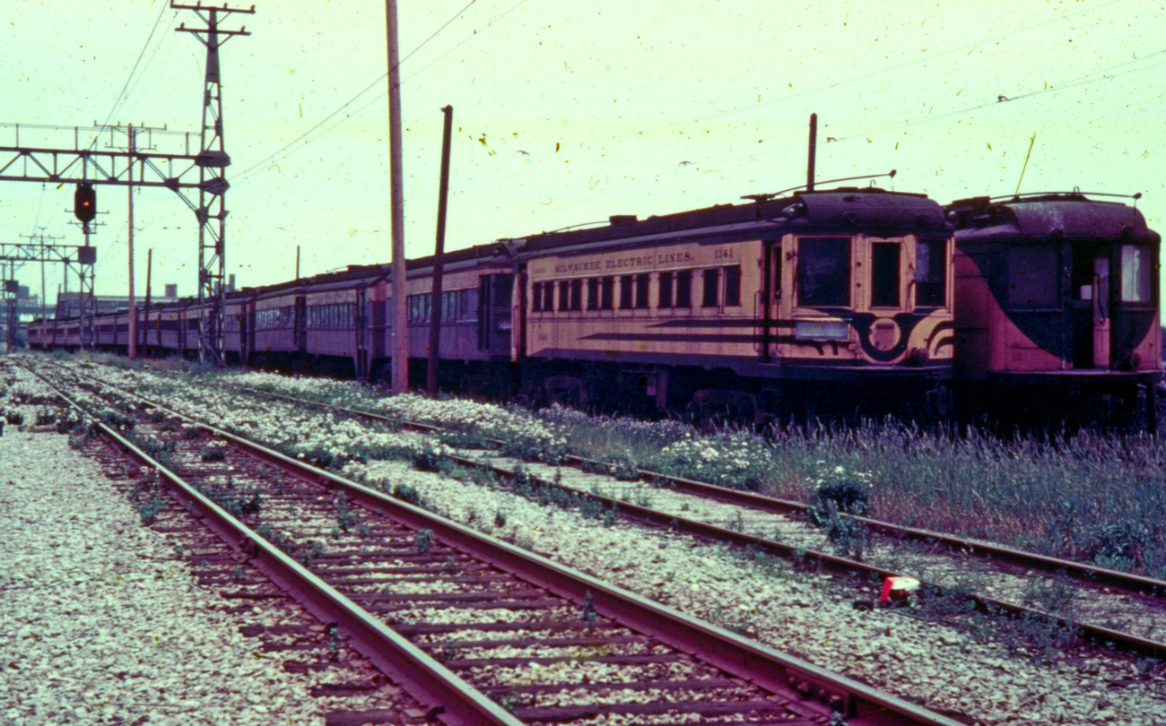 Milwaukee, St. Louis interurban motor car č. 1141; Milwaukee — Old Photos