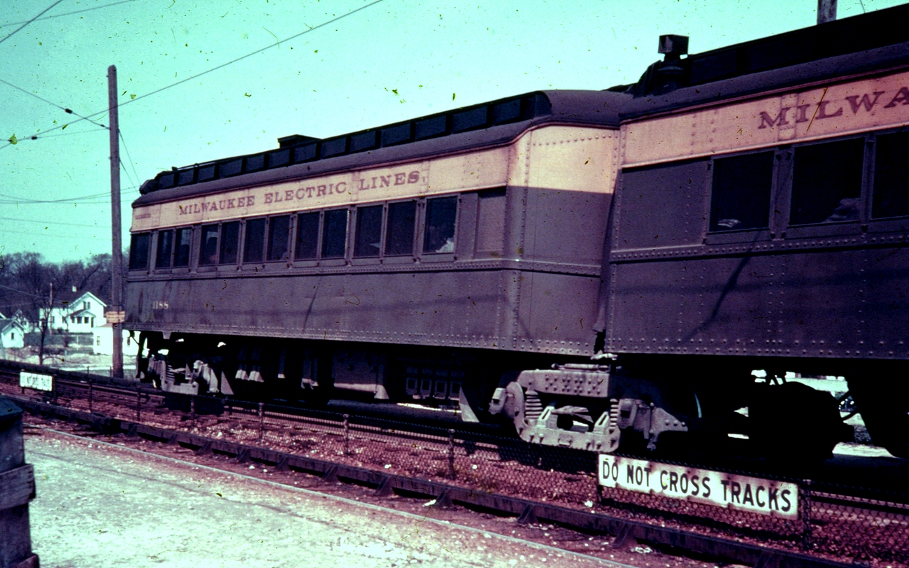 Milwaukee, Cincinnati interurban motor car č. 1188-1189; Milwaukee — Old Photos