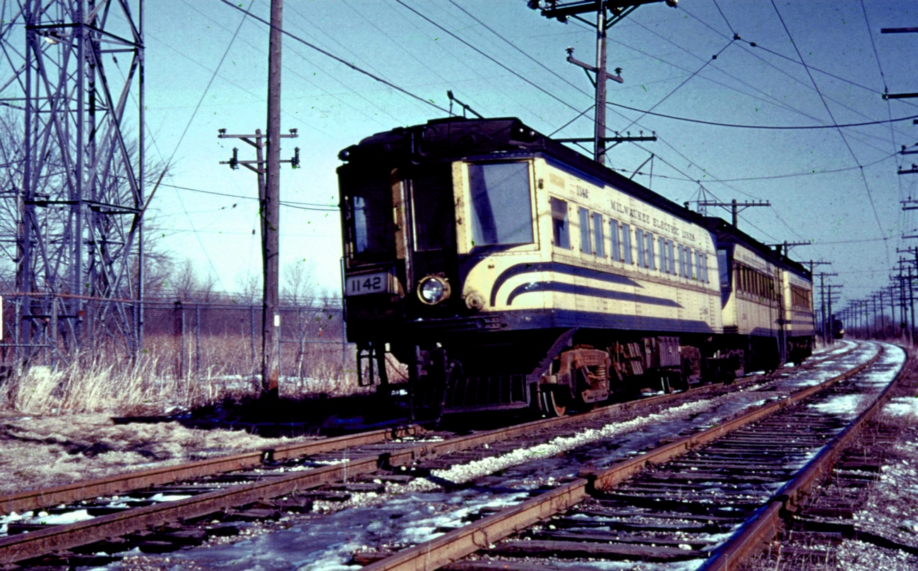 Милуоки, Интерурбан St. Louis моторный № 1142; Милуоки — Старые фотографии