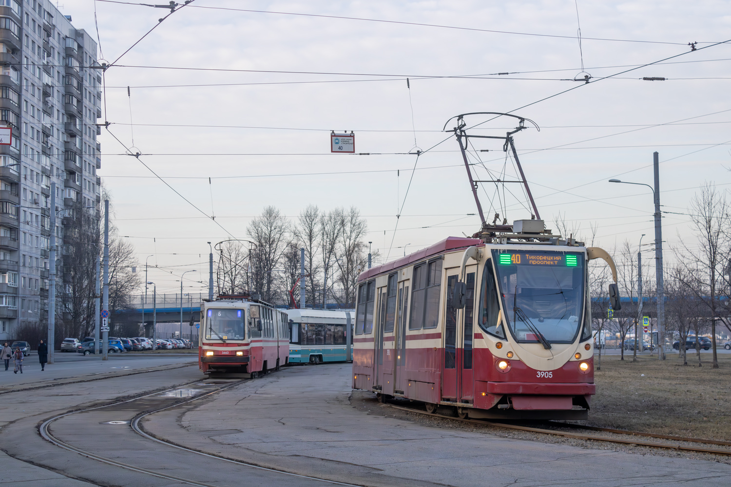 Санкт-Петербург, 71-134А (ЛМ-99АВН) № 3905