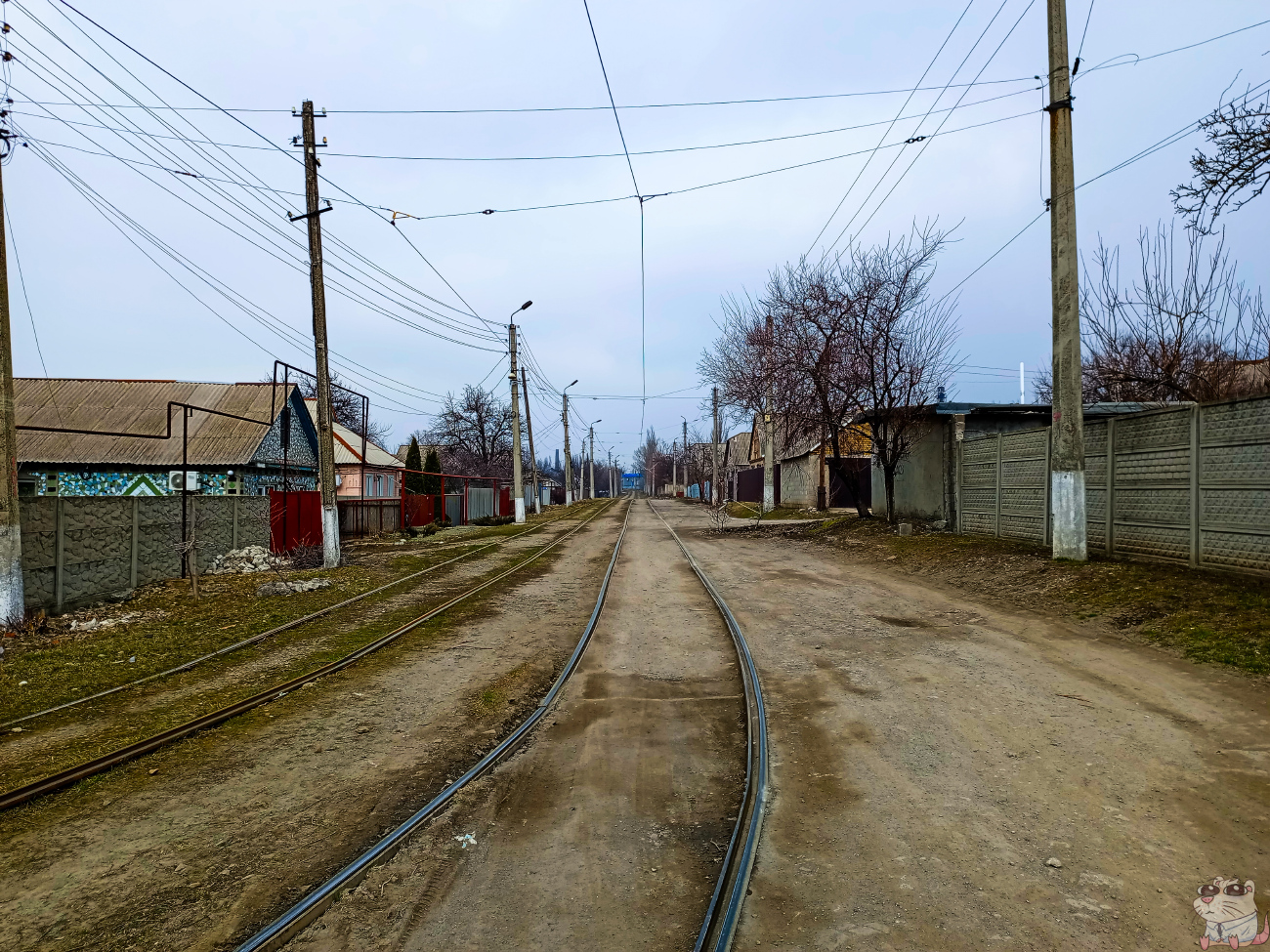 Yenakiieve — Tram lines