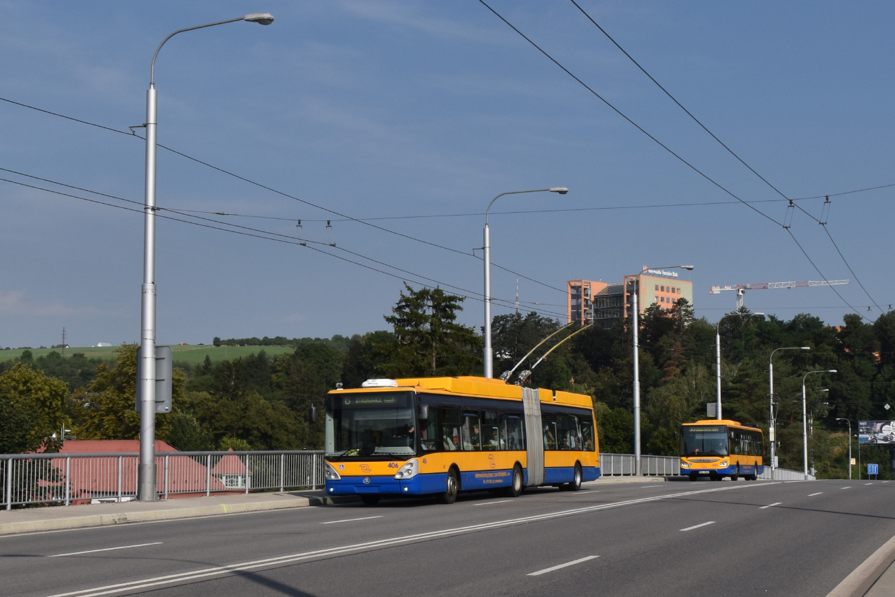 Zlín, Škoda 25Tr Irisbus Citelis N°. 406