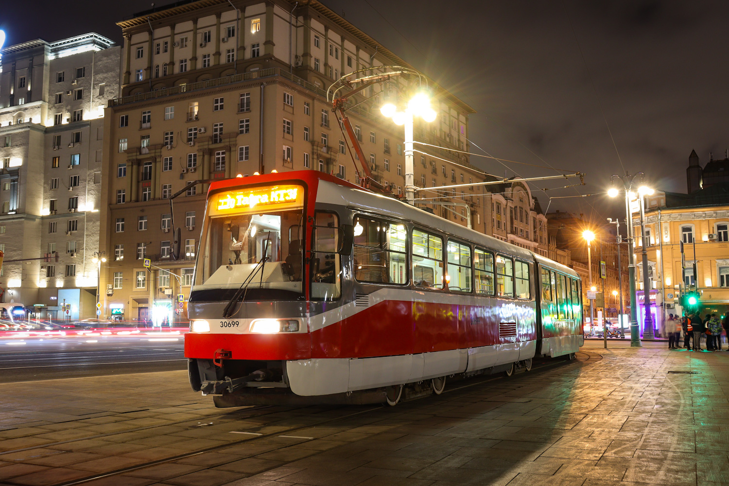 Москва, Tatra KT3R № 30699; Москва — Празднование 125-летия московского трамвая (репетиции парада 29.03.2024 и 03.04.2024, парад и выставка трамваев 06.04.2024)