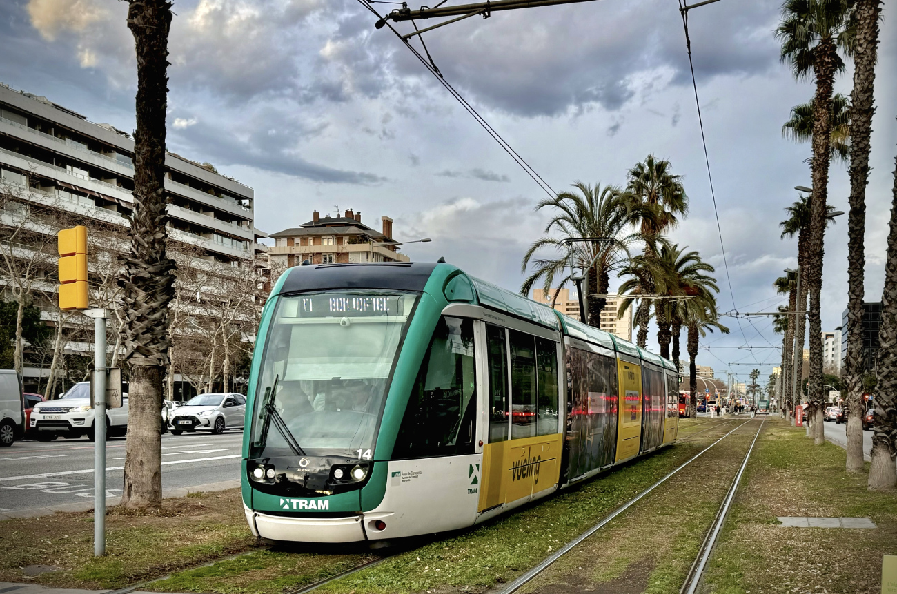 Барселона, Alstom Citadis 302 № 14