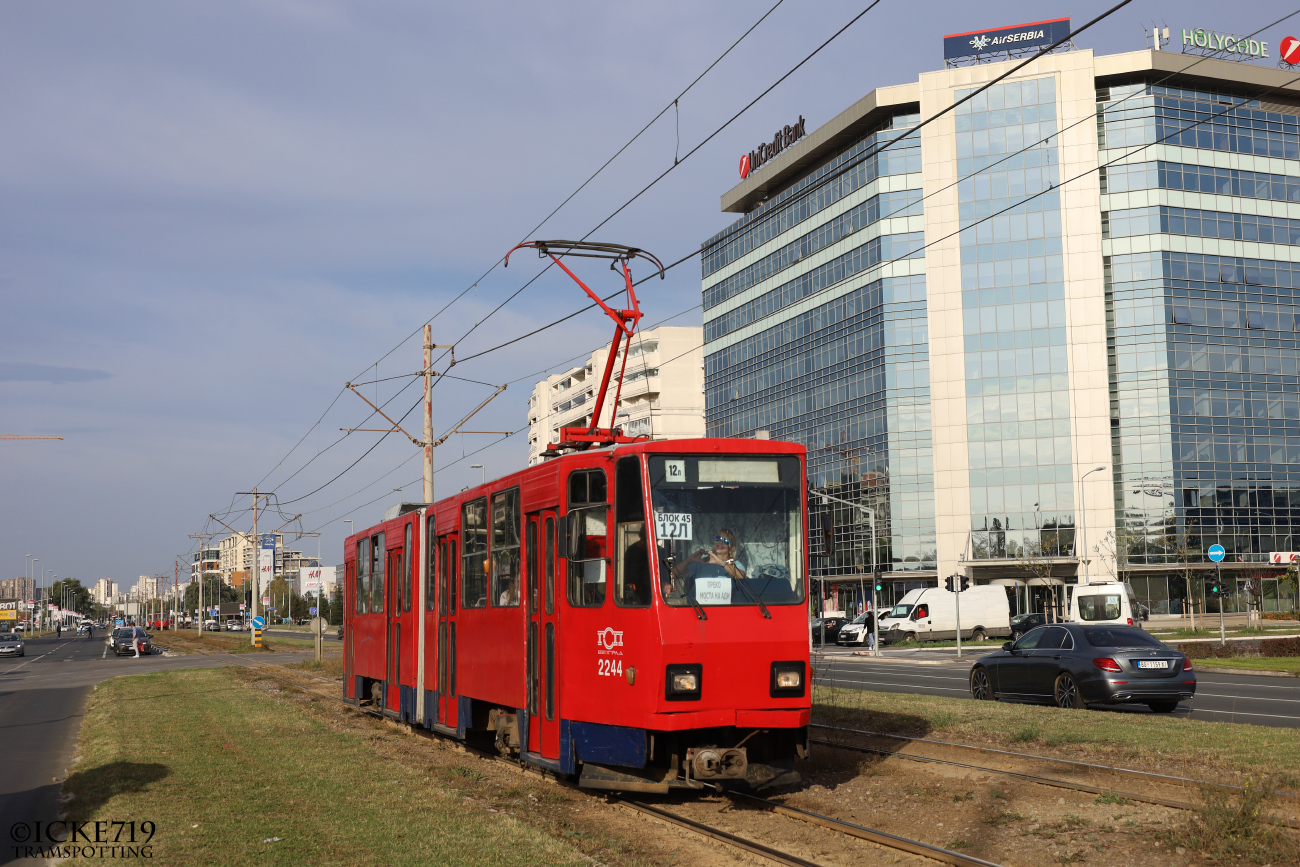 Белград, Tatra KT4YU № 2244