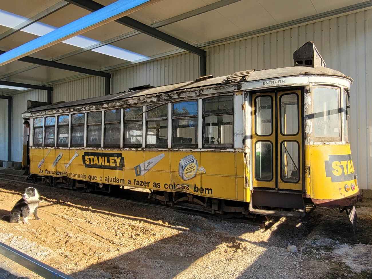 Лиссабон, Четырёхосный моторный Stephenson № 361; Лиссабон — Трамвай — Реставрация трамваев Пауло Маркеса и друзей