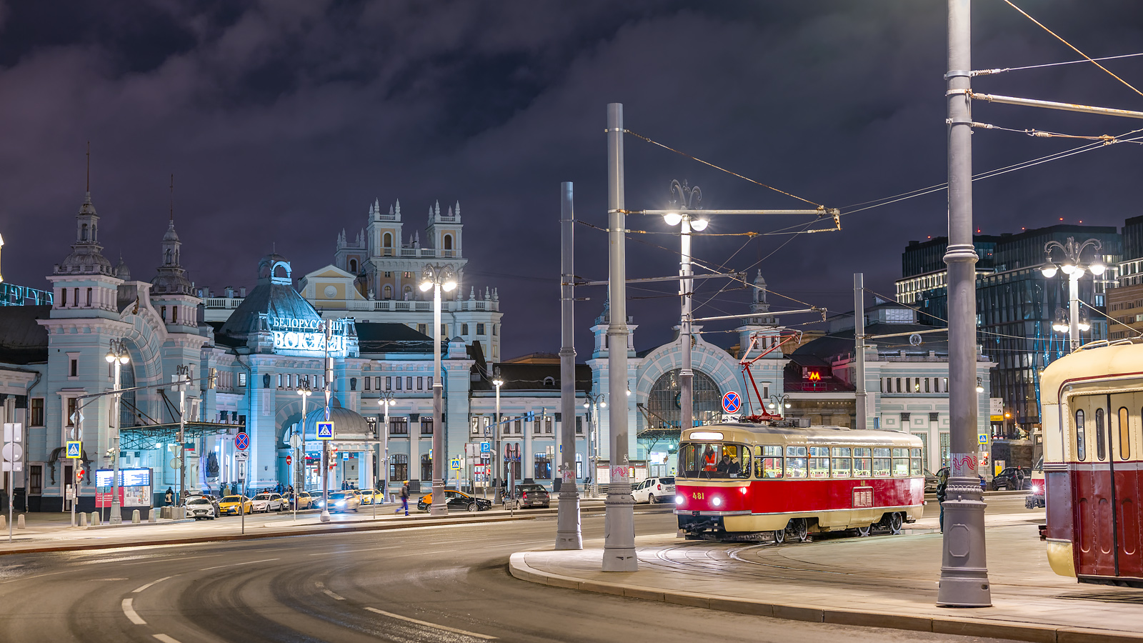 莫斯科 — Celebrating the 125th anniversary of the Moscow tram (parade rehearsals on 03/29/2024 and 04/03/2024, parade and tram exhibition on 04/06/2024); 莫斯科 — Terminus stations