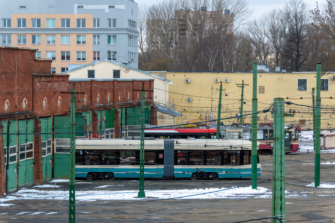 Санкт-Петербург, 71-421Р «Довлатов» № 3833; Санкт-Петербург — Новые трамвайные вагоны