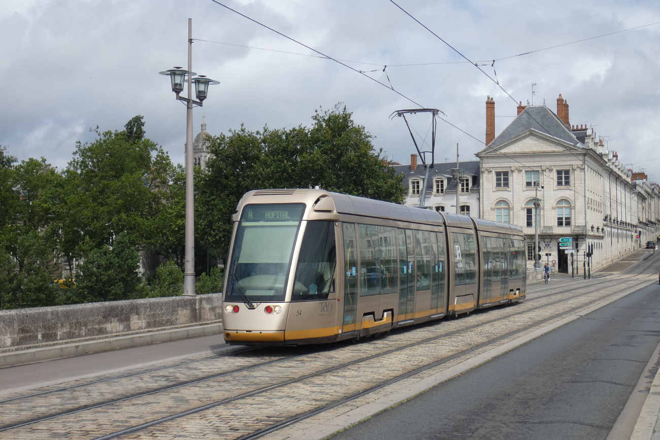 Orléans, Alstom Citadis 301 N°. 54