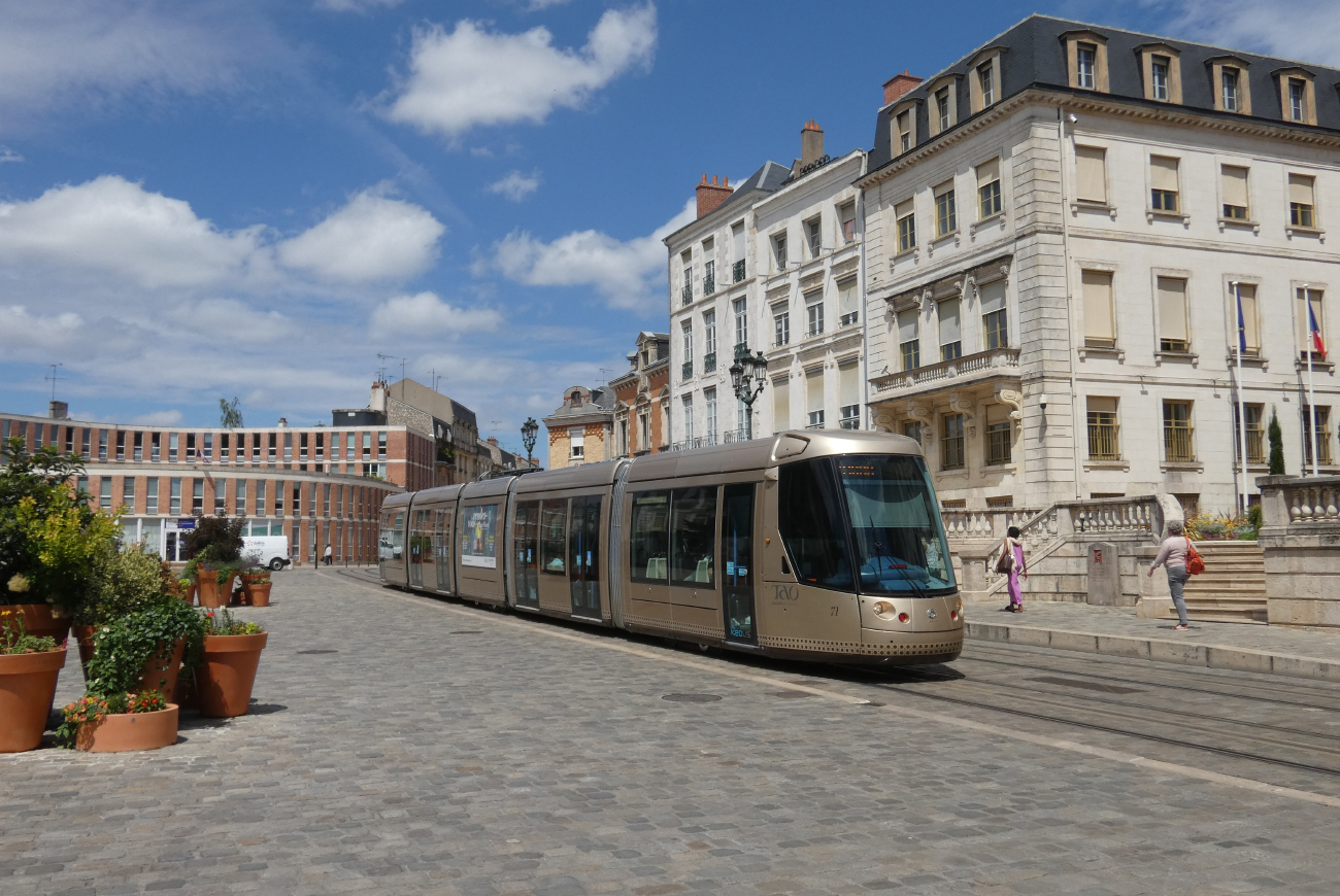 Orléans, Alstom Citadis 302 Nr. 71