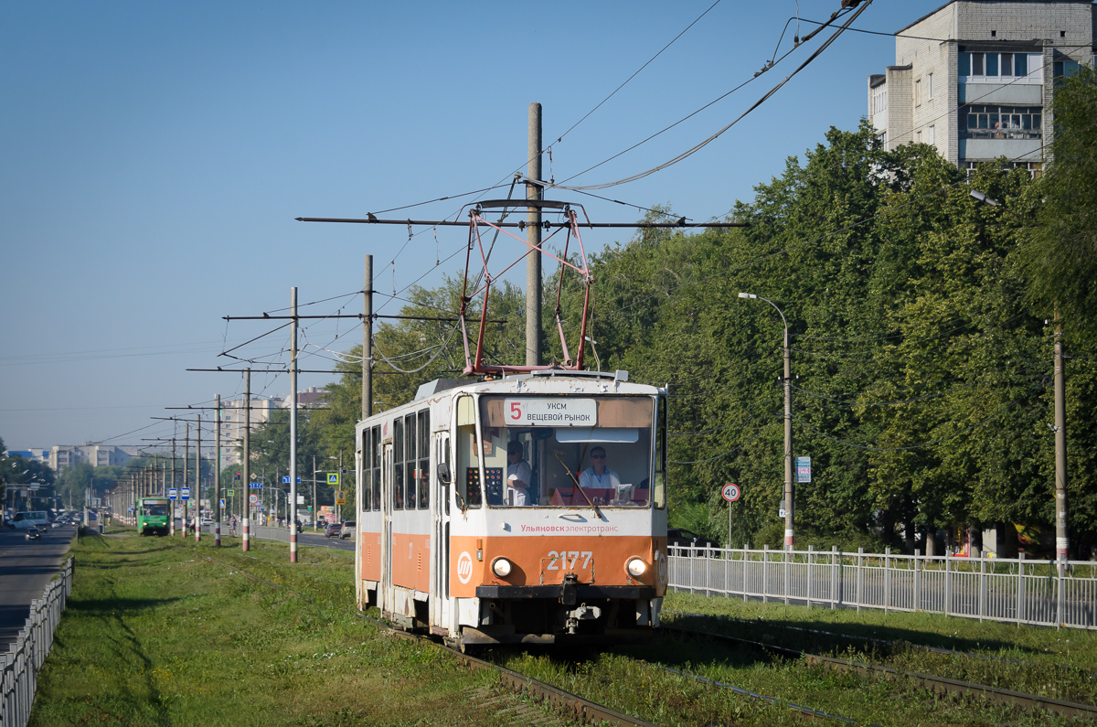 Ульяновск, Tatra T6B5SU № 2177