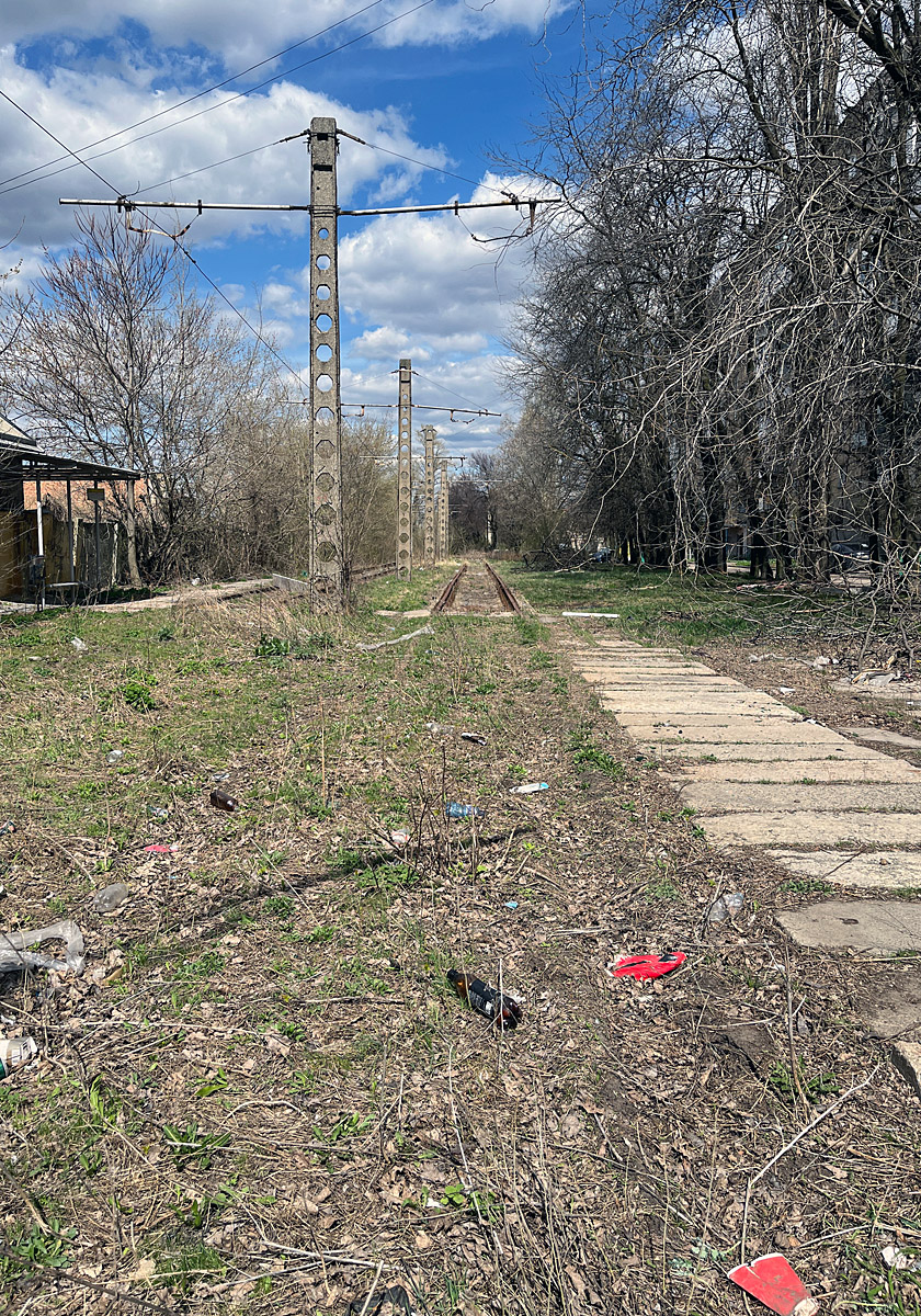 Донецк — Трамвайные линии: сеть 3-го депо