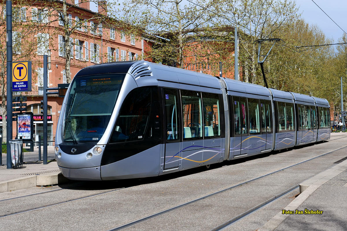 Toulouse, Alstom Citadis 302 — 5028