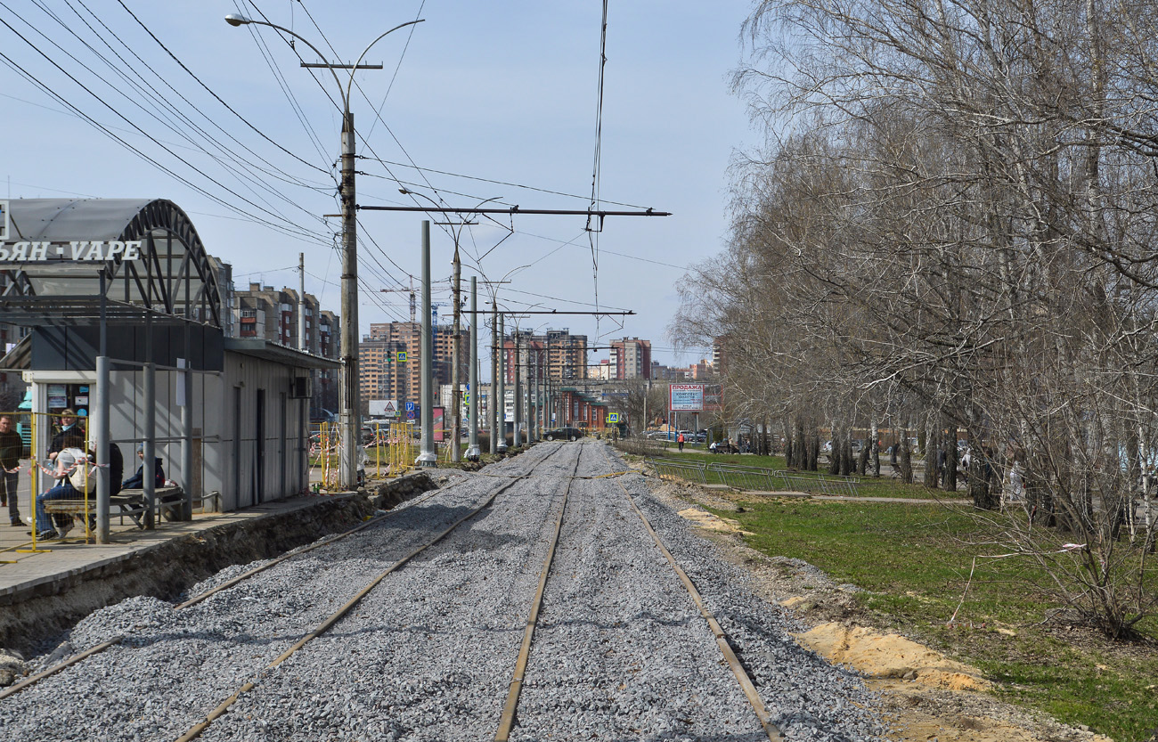 Lipezk — Repair of the tram line under the concession agreement