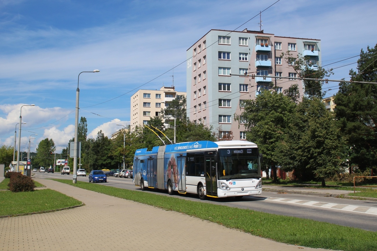 Ческе-Будеёвице, Škoda 25Tr Irisbus Citelis № 87